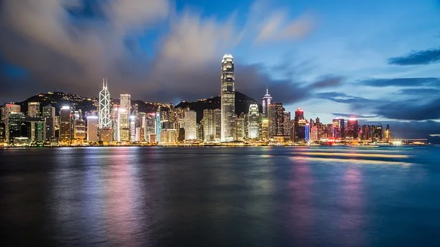 香港の街