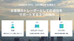 OANDAでFX、CFD取引する理由？｜PANDA Japan