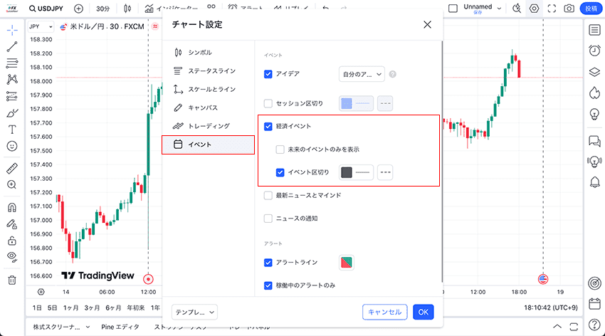 fx 販売済み 経済指標を手帳に記入