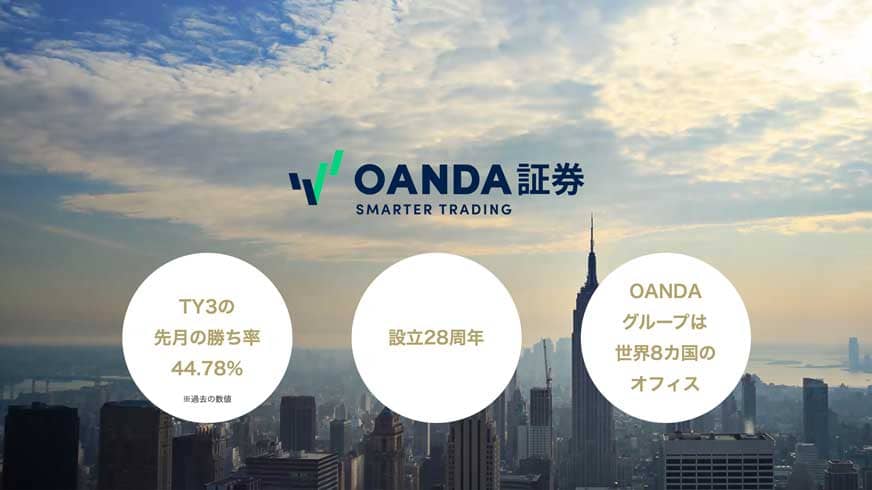 OANDA証券 設立28年 OANDAグループは世界8カ国のオフィス