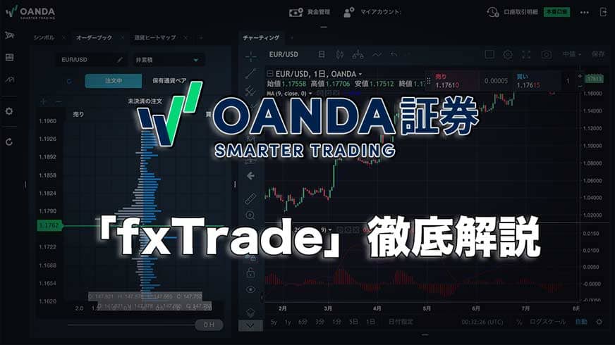 OANDA証券「fxTrade」徹底解説
