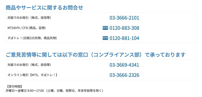 フィリップ証券はお客様サポート体制が整っている